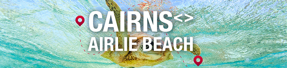 Cairns < > Airlie Beach