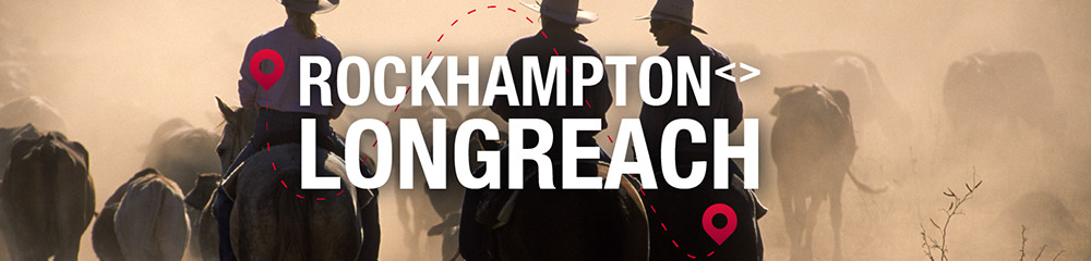 Rockhampton < > Longreach