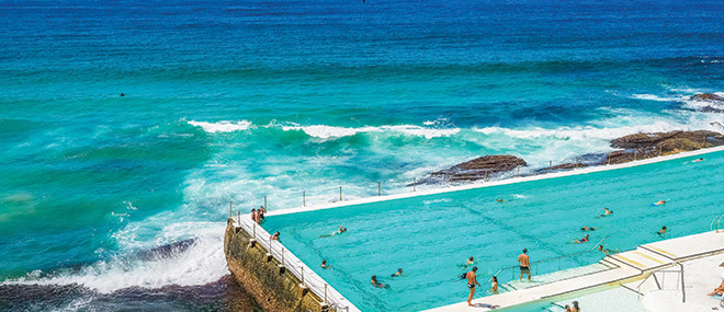 Bondi Iceburgs, Bondi Beach