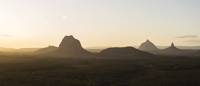 Glass House Mountains, Sunshine Coast