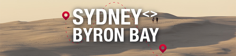 Sydney <> Byron Bay