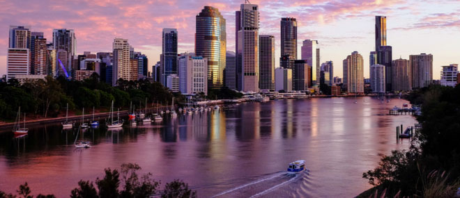 The Brisbane River and City Cat