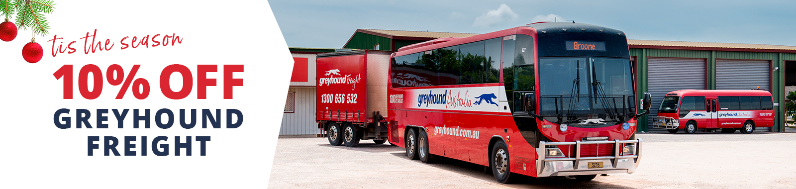 10% Off Greyhound Freight