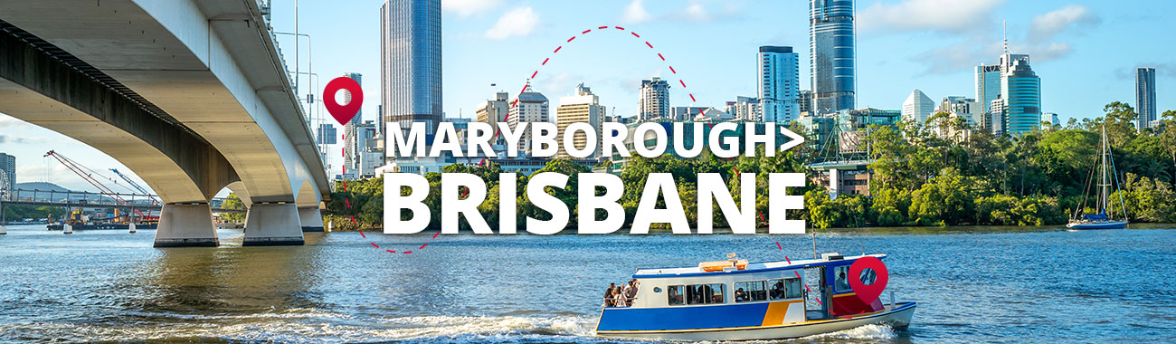 Maryborough to Brisbane bus