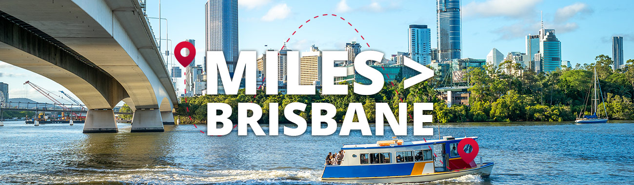 Miles to Brisbane