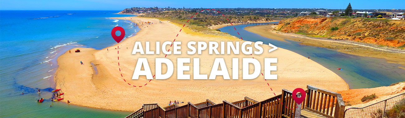 Alice Springs to Adelaide Bus
