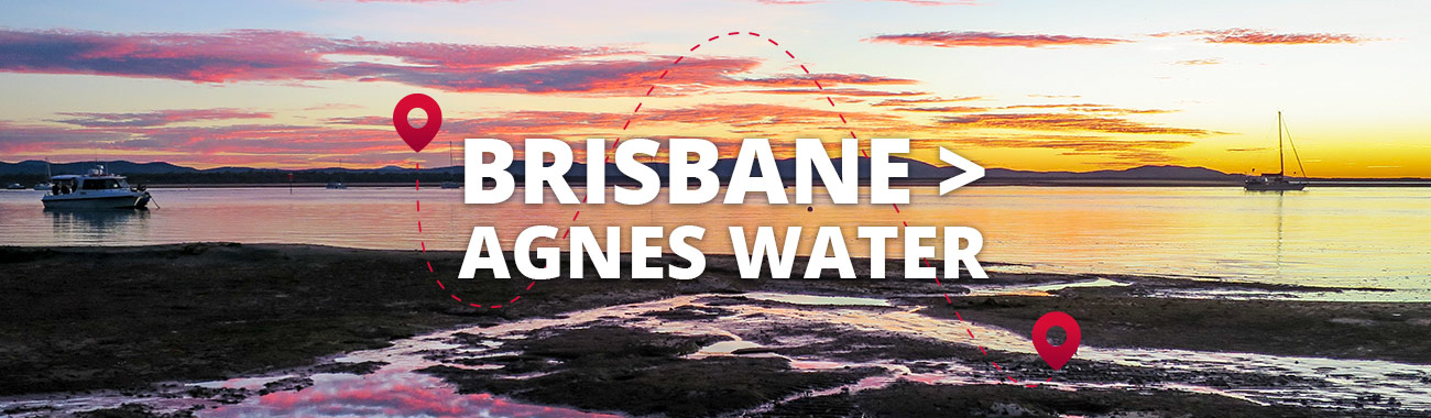 Brisbane to Agnes Water Bus