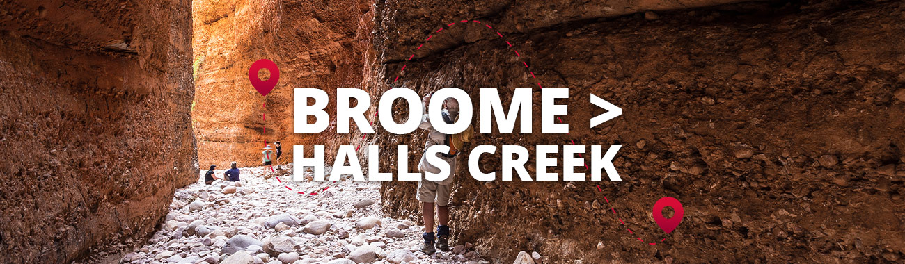 Broome to Halls Creek Bus
