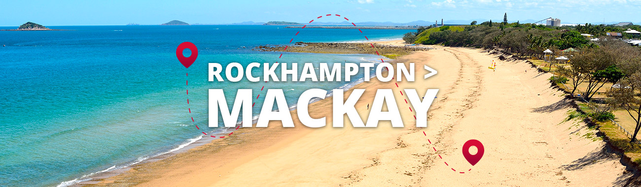 Rockhampton to Mackay Bus