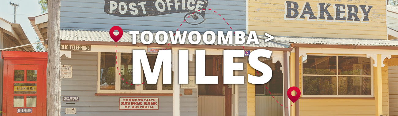 Toowoomba to Miles Bus