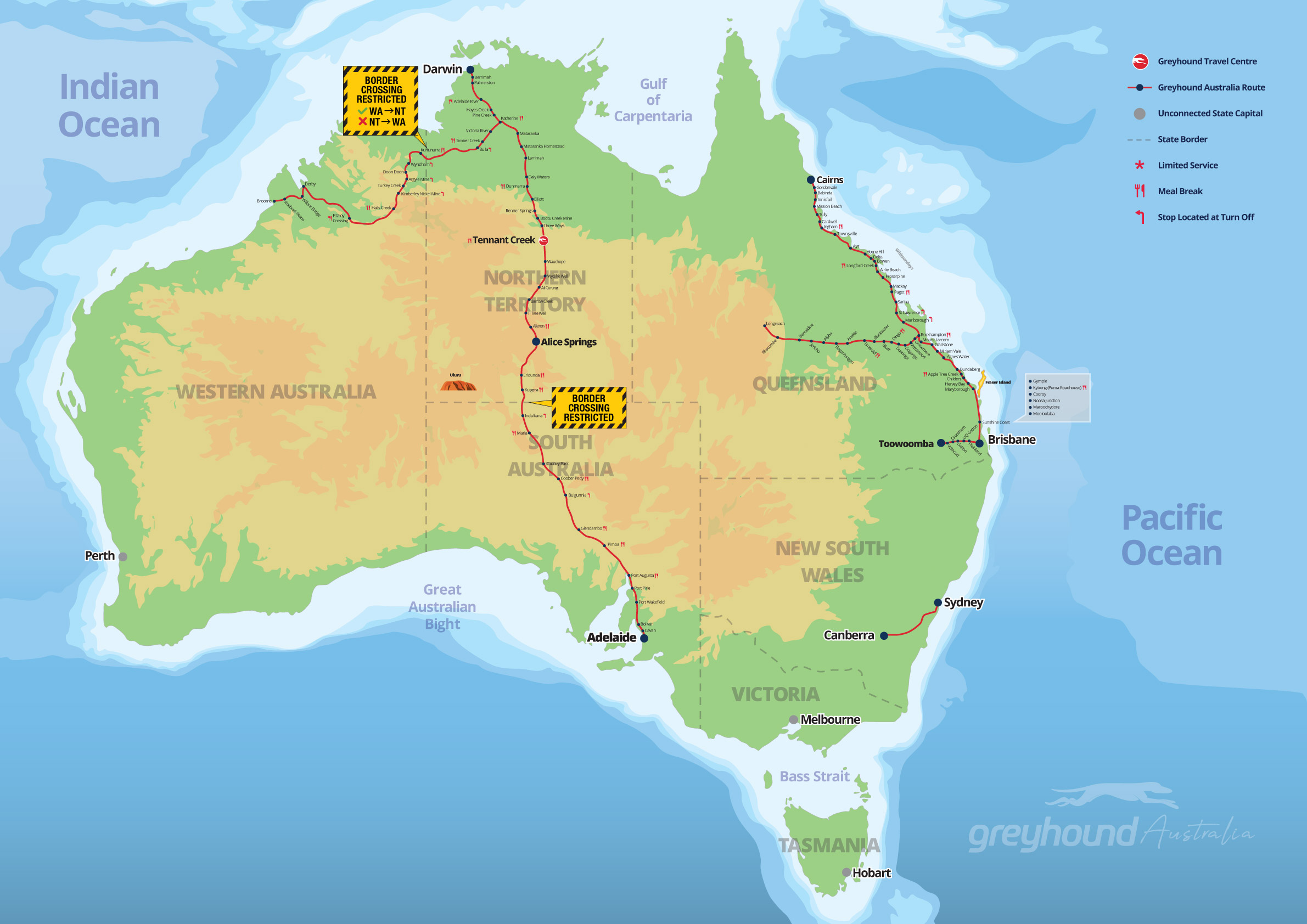 greyhound australia baggage