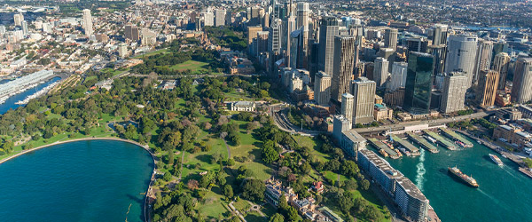 Royal Botanic Gardens in Sydney