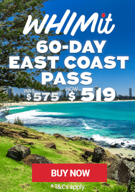 $56 OFF 60-Day East Coast Whimit Pass