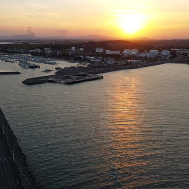 Mackay Harbour at Sunset