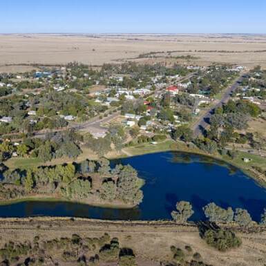 Aerial View of Tambo Township